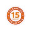 Autocollant-15-ans-de-Geocaching_Quebec-Caching_Geocaching-Quebec