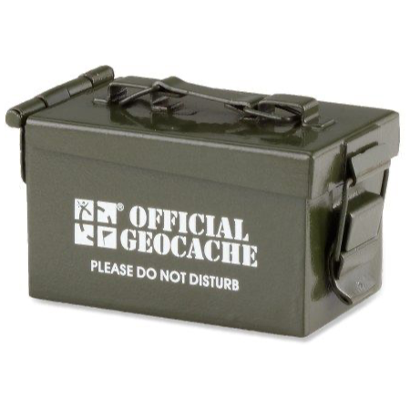 Micro Ammo Can Cache Container